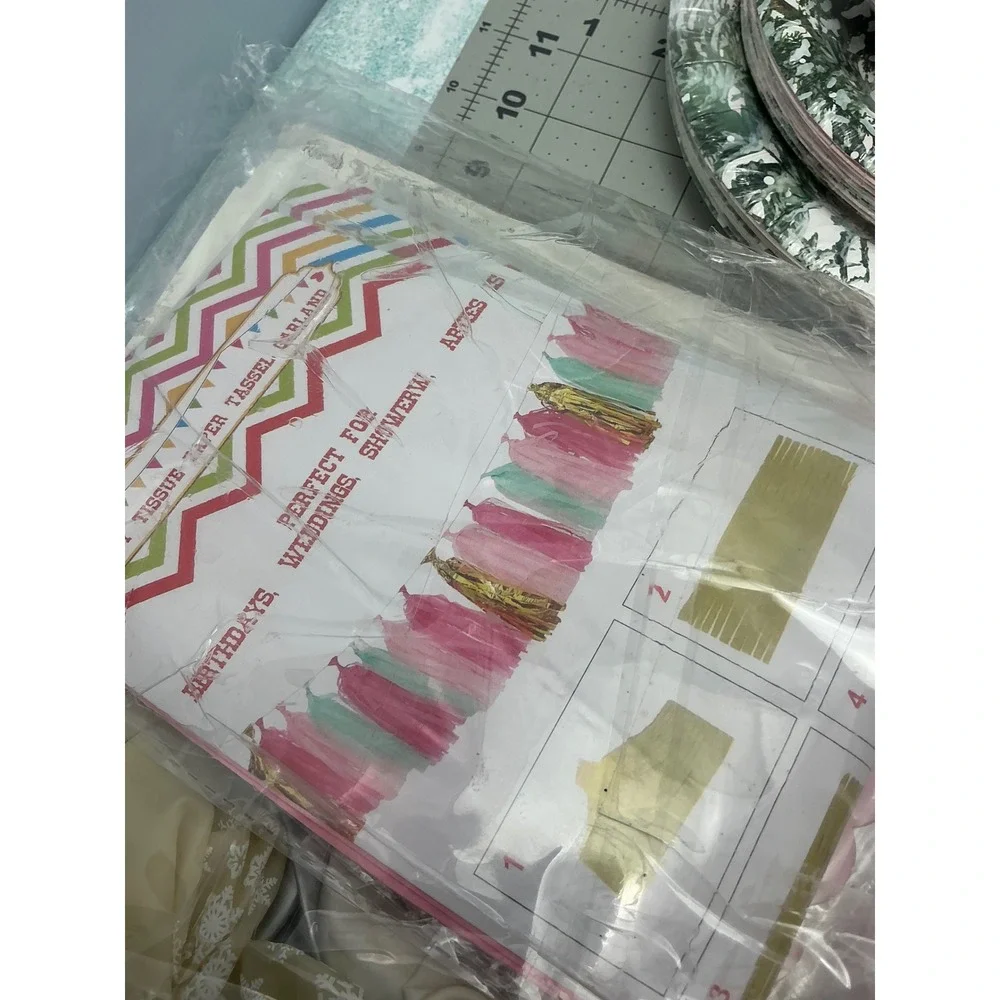 Winter Onederland 1st Birthday Decorations‎ Pink Snowflake Party Supplies Set